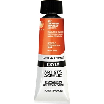 Daler-Rowney Cryla Artists’ АКРИЛНА боя Cadmium Scarlet 75 ml 1 бр (125075507)
