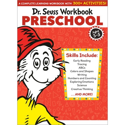 Dr. Seuss Workbook: Preschool: 300+ Fun Activities with Stickers and More! (Alphabet, Abcs, Tracing, Early Reading, Colors and Shapes, Numbers, Count (Dr Seuss)
