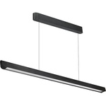V-TAC 36w led Линейно Висящо Тяло Дифузер 3 в 1 Черно - 23345 (23345)