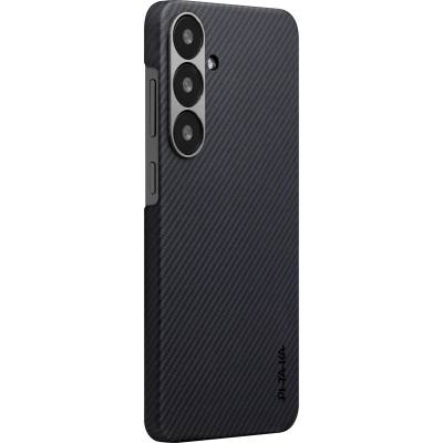 PITAKA Калъф Pitaka Ultra-Slim черно/сив рибена кост за Samsung Galaxy S25 (KS2501)