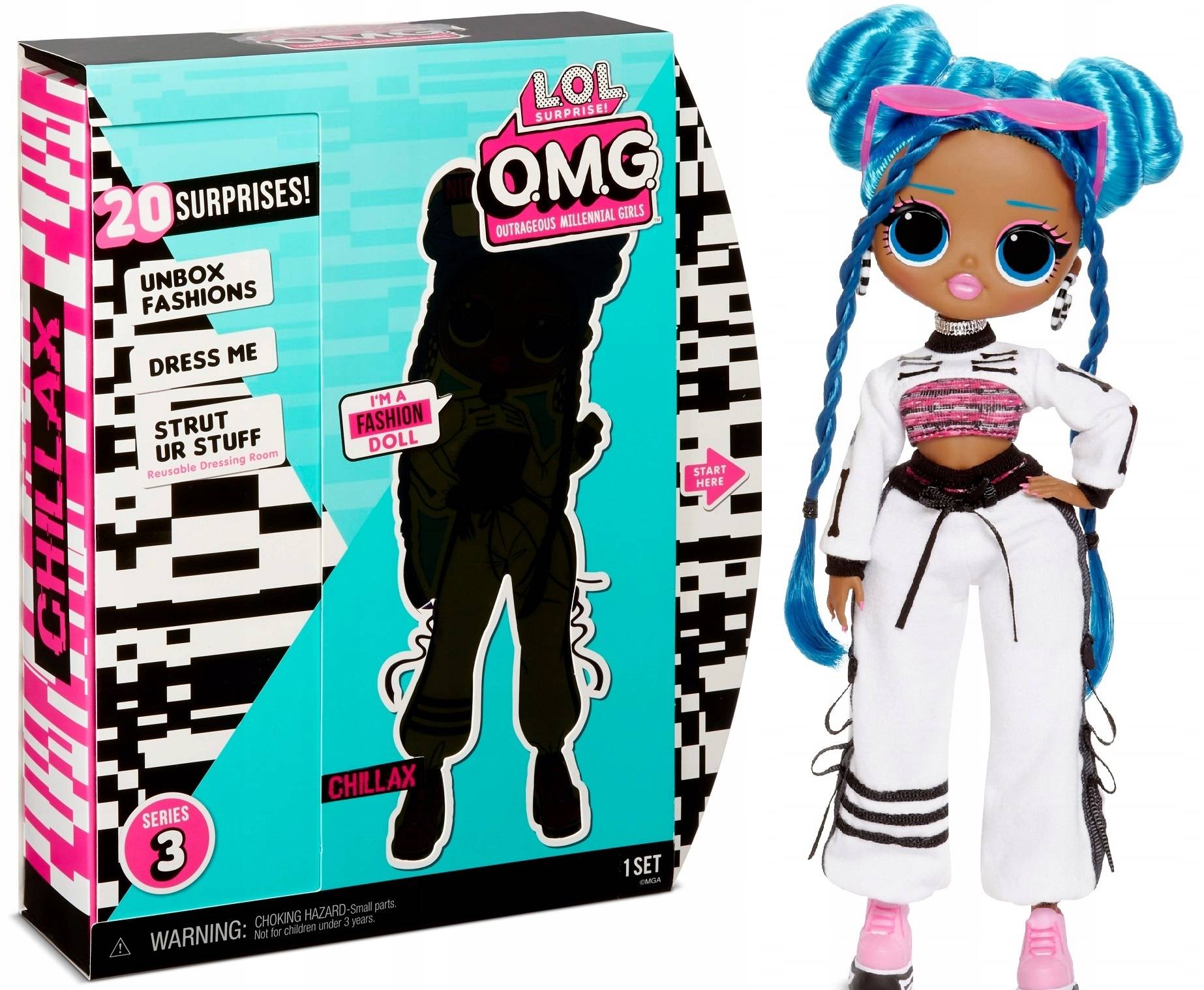 L.O.L. LOL Surprise Series 3 OMG Chillax Fashion Doll