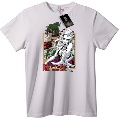 NOONEBRAND Тениска с аниме герои - 2XL, Black
