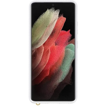 Samsung Protective Hard Cover EF-GG998CW - оригинален хибриден кейс за Samsung Galaxy S21 Ultra (бял)