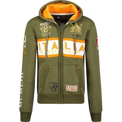 GEOGRAPHICAL Norway mikina FILIO MEN ITALIA MILANO khaki