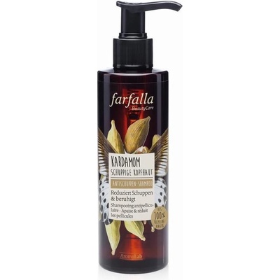 Farfalla Kardamom Antischuppen Shampoo s vůní kardamomu 200 ml