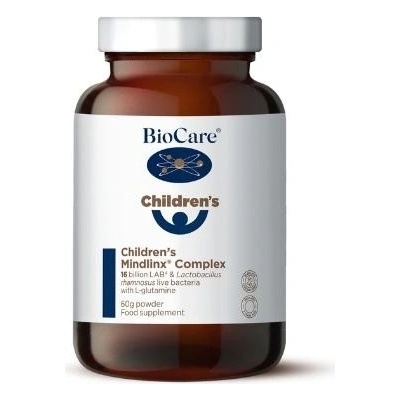 BioCare Mindlinx Complex živé baktérie s L-glutamínom pre deti prášok 60 g