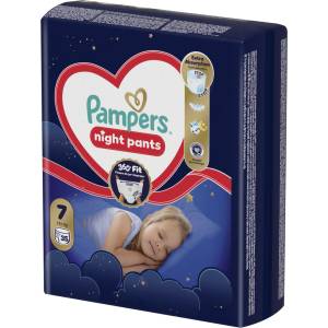 Pampers Пелени-гащички Pampers - Night Pants, размер 7, 15+ kg, 35 броя (1100051002) - ozone