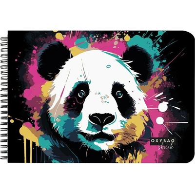 Oxybag Skicák A3 Panda 40 listů 190 g/m2 6-97224