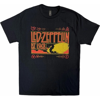 NNM metal tričko Led Zeppelin Zeppelin & Smoke black čierne