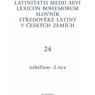 Latinitatis medii aevi lexicon Bohemorum / Slovník středověké latiny v českých zemích III / I–N - Pavel Nývlt