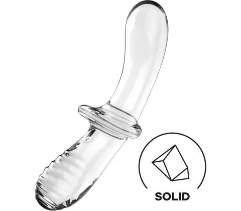 Satisfyer Double Crystal Transparent