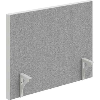 Office Pro Paraván Akustik na hranu 80 cm + 2 x SK - TPA H 800 SK 2 šedá