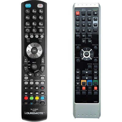 GENERAL Funai nb809 - дистанционно управление дубликат (nb809)
