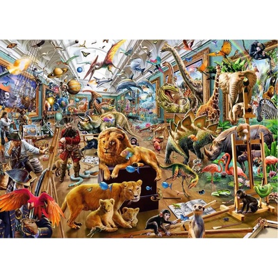 Ravensburger - Puzzle Chaos in der Galerie - 1 000 piese