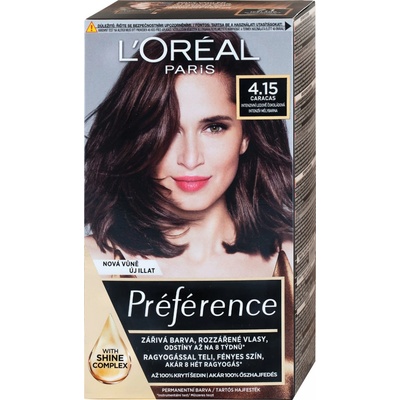 L'Oréal Préférence Récital 4.15 intenzívna ľadovo čokoládová