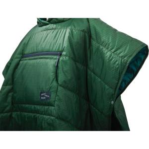 Therm-a-Rest Детско пончо Therm-a-rest Honcho Poncho Kids Poncho - Green Print - размер 142 x 74 cm (703-4520-0211)