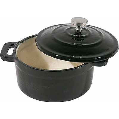 CONTACTO Rendlík litinový s pokličkou 0,25 l černý 5731/100