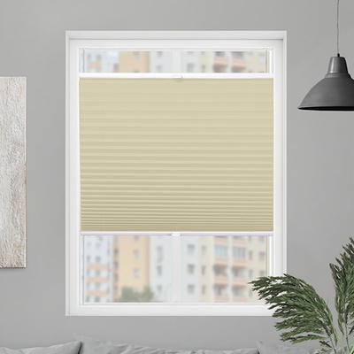 FOA Plisé roleta, s profilom Classic, Tieniaca, Béžová, P 154 50 x 130 cm
