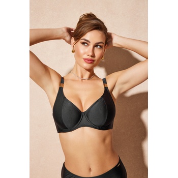 Astratex Горнище на бански костюм Sateen Sheen Black I (ATX309B)