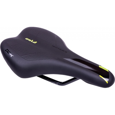 DDK sedlo DDK F20 SEMI PU černo-zelené