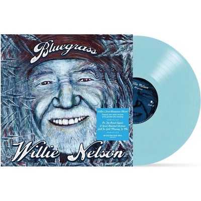 Nelson Willie: Bluegrass - Coloured Marbled Electric Blue Vinyl: Vinyl CD