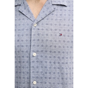 Tommy Hilfiger Риза с лен (MW0MW38564)