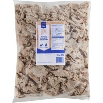 METRO Chef Kebab hovädzí a hydinový mrazený 2 kg