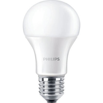 Philips LED žiarovka , CorePro A60, E27, 10W, 1055lm, 4000K, neutrálna biela, matná, 230V