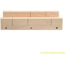 Vorel Kosořez dřevěný 3x úhel 450x110 mm