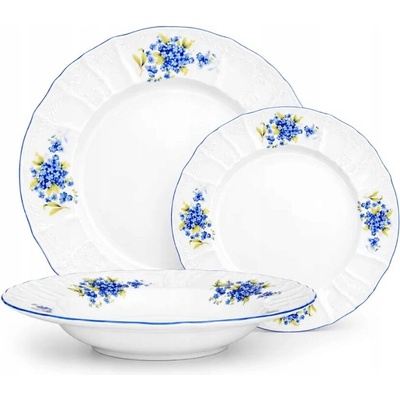 Thun BERNADOTTE pomněnky Porcelánová Taliřová souprava 18 dílů