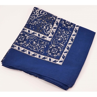 bavlněné šátky s květinovým vzorem více barev rozměr modrý vzor – Zboží Dáma