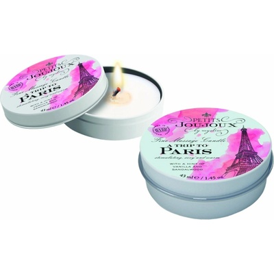Petits JouJoux Massage Candle A trip to Paris Vanilla & Sandalwood 43ml