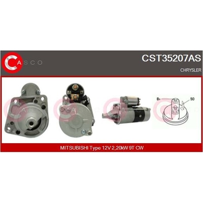 CASCO Štartér CST35207AS