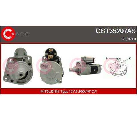 CASCO Štartér CST35207AS