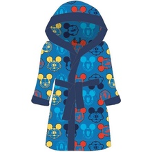 E plus M · Dětský / chlapecký župan z mikrovlákna s kapucí Mickey Mouse - Disney