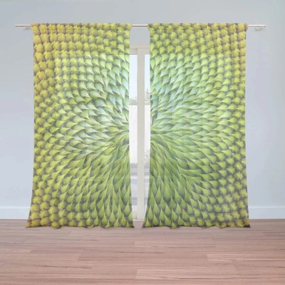 Sablio Záclony Detailní květ: 2ks 150x250cm
