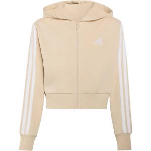 Adidas Детски суичър adidas Kid's Essentials Full Zip Hoodie Zip-up hoodie - Crystal Linen / White - размер 164 (EU) (704-6496-0214)