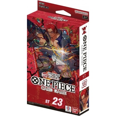 Bandai One Piece TCG RED Shanks Starter Deck