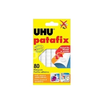 UHU Patafix biela samolepiaca guma 80 ks