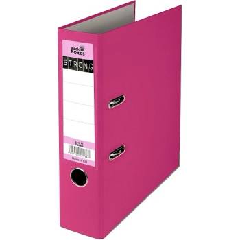 Класьор B2B Strong A4, 7.5 cm мет. кант Розов (B2B)