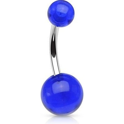 Šperky4U piercing do pupíku banánek BA01017-B