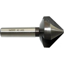 CZTOOL záhlubník 90° pr. 23.0 mm tříbřitý HSS 221625.2, 741 230