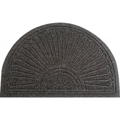 Dune Halfmoon dark grey 55x85 cm