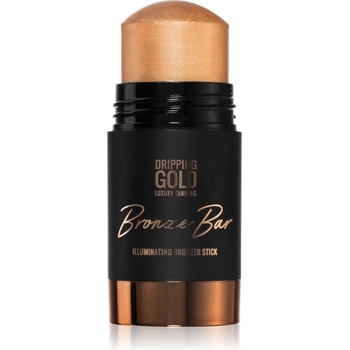 Dripping Gold Luxury Tanning Bronze Bar озаряващ бронзър за лице и тяло 36 гр