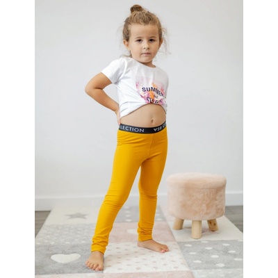 Dívčí legíny Lizzy vsb yellow
