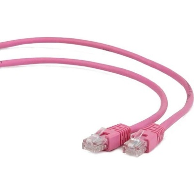 Gembird PP12-2M/RO patch, CAT5e, UTP, 2m, rúžový