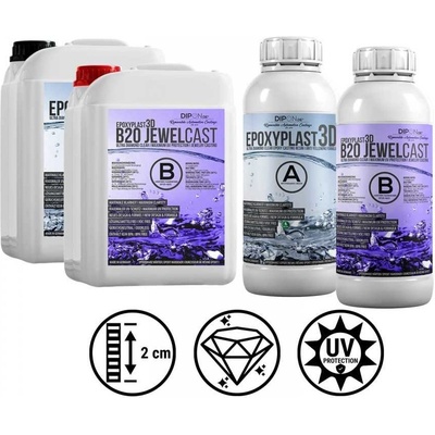 DIPON Epoxyplast 3D B20 JEWELCAST 15 Kg