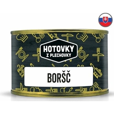 Hotovky z plechovky Boršč 400 ml
