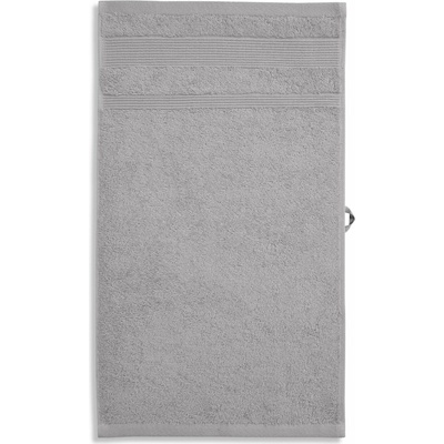 Malfini ručník Organic 50 x 100 cm starostříbrná