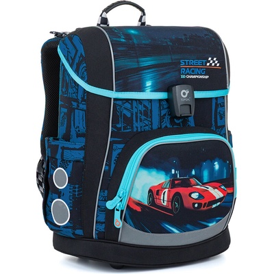 Topgal aktovka racing AIRA 26012 modrá